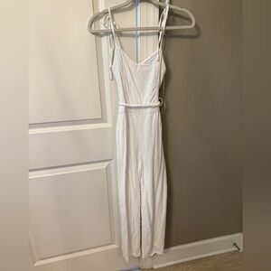 Abercrombie & Fitch White Textured Top